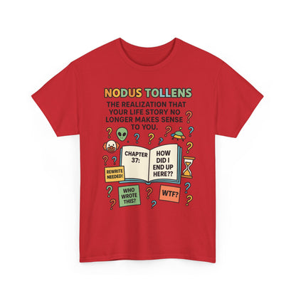 Nodus Tollens Women's Tee, Latin Words, Moods & Modes, Self-Awareness, Personal Development, Funny Existential Graphic Tee, Book Lover Gift