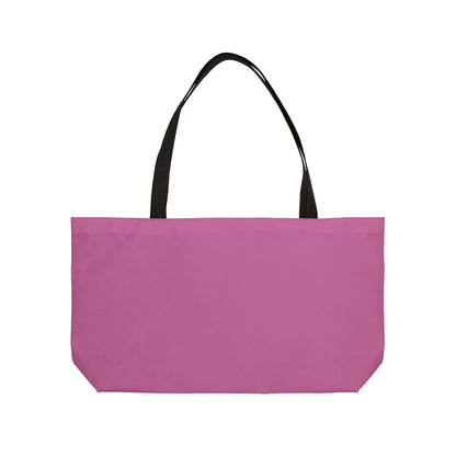 Bloom Softly Floral Weekender Tote Bag, Travel Bag, Beach Bag, Stylish Weekend Getaway Tote, Perfect for Gifts, Floral Print