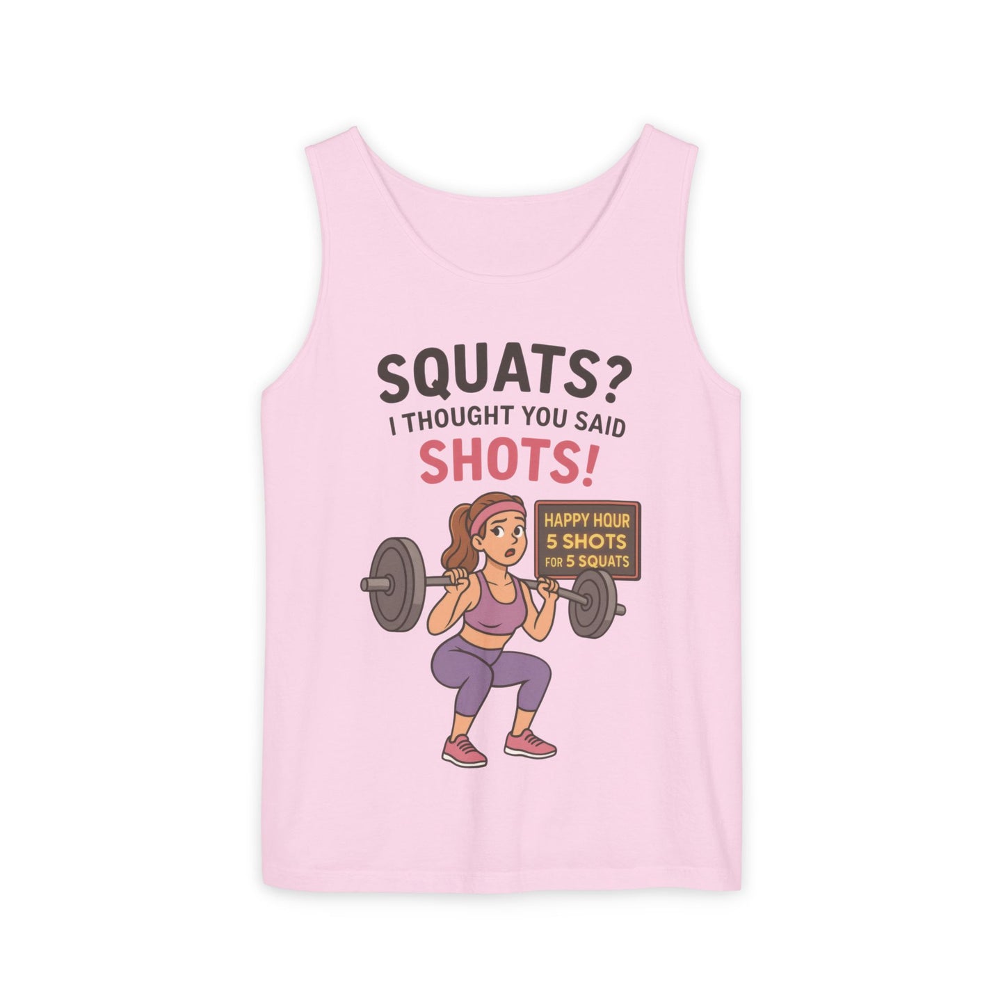 Funny Gym Womens Tank Top, Workout Humor Tee for Fitness Lovers, Gift for Gym Lovers, Activewear, Workout Gear, Gym Workout Shirt