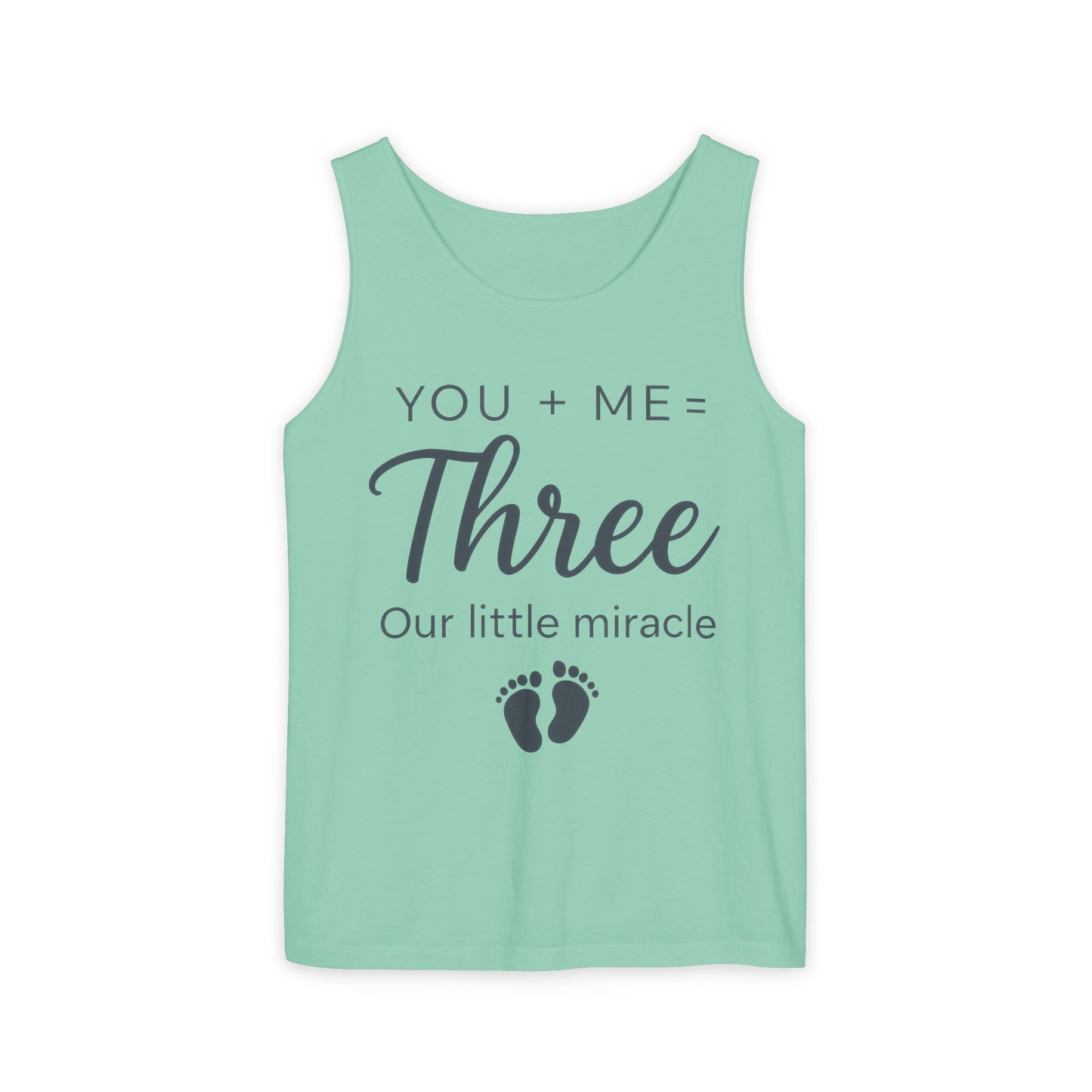 Maternity Tank Top, Cute Pregnancy Announcement Tank, Our Little Miracle Expecting Mom Gift, Baby Reveal Tee, Baby Showers Gift