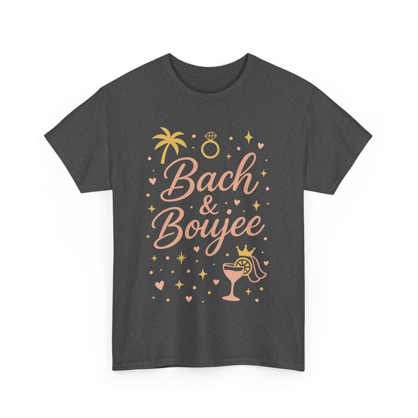 Bach & Boujee Bridal Party  Shirt, Bachelorette Party Tee, Bridesmaid Wedding Tee, Hen Party Top, Bridal Shower,  Bridesmaids Gift