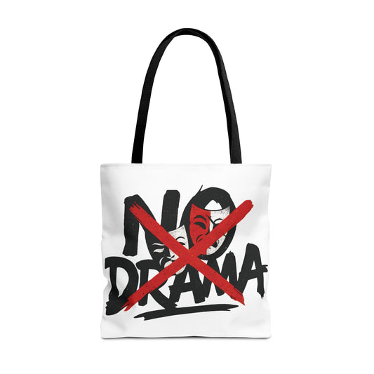 No Drama Tote Bag, Stylish Canvas Bag for Everyday Use, Perfect Gift for Friends, Beach Days, Shopping, and Travel, Large Tote Bag