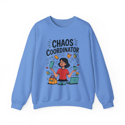 Chaos Coordinator Sweatshirt, Funny Mom Life Sweatshirt ,Gift for Busy Moms, Multitasking Mom Gift, Mom Life Sweatshirt, Mother's Day Gift