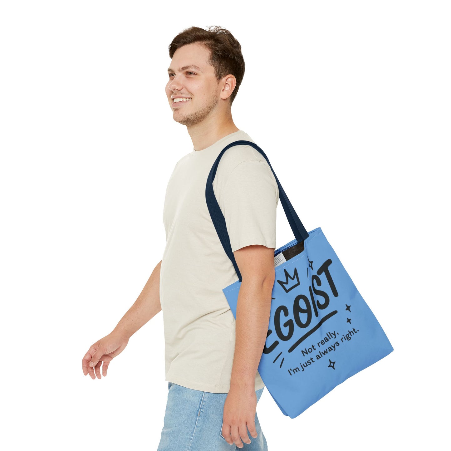 Egoist Tote Bag - Fun, Stylish Shopping Bag, Gift for Friends, Everyday Use, Quote Bag, Casual Chic Essential, Beach Tote