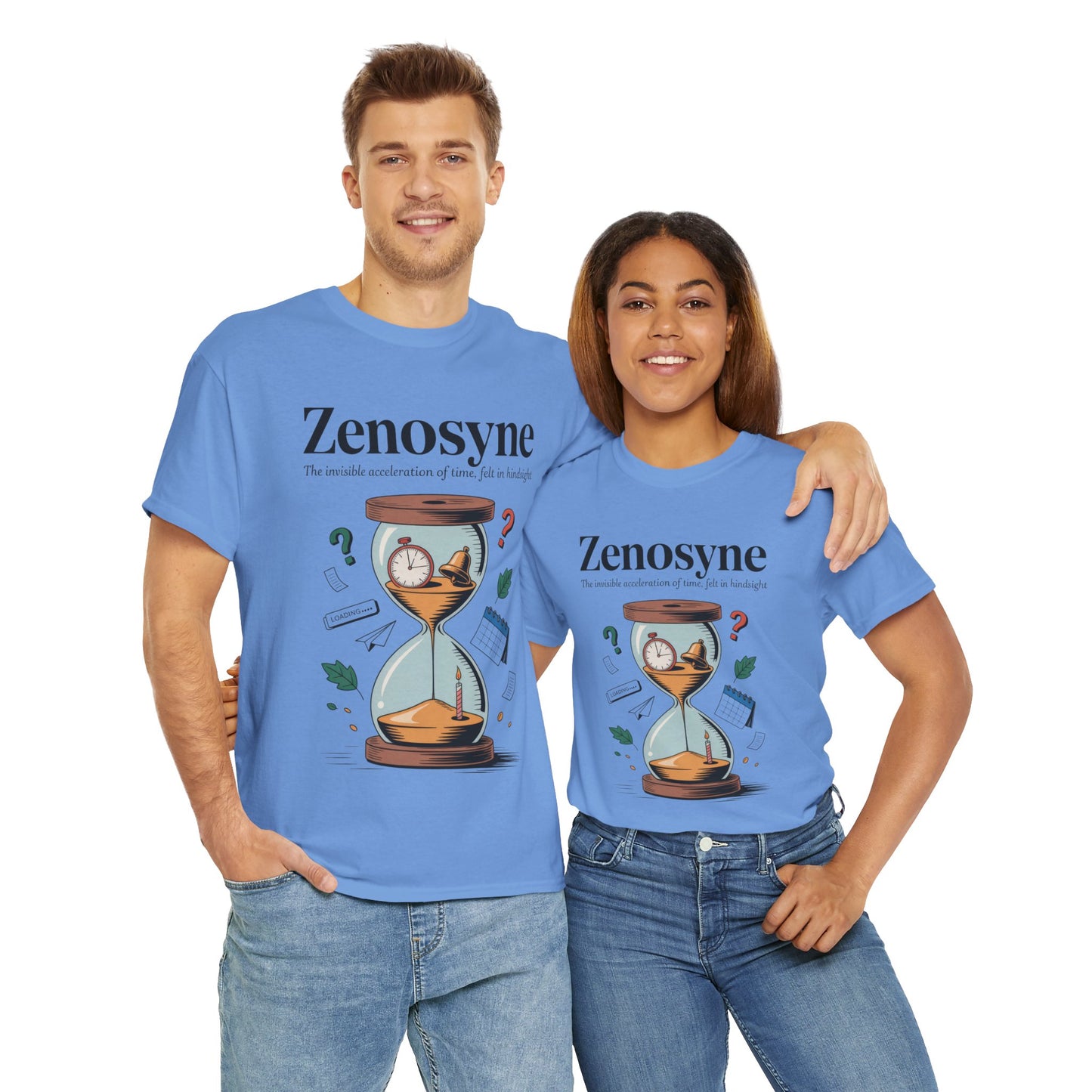 Zenosyne Unisex Heavy Cotton Tee, Aesthetic Word Tee, existential tee, Emotional Word Tee, Moody Graphic Tee, Philosophical Tee
