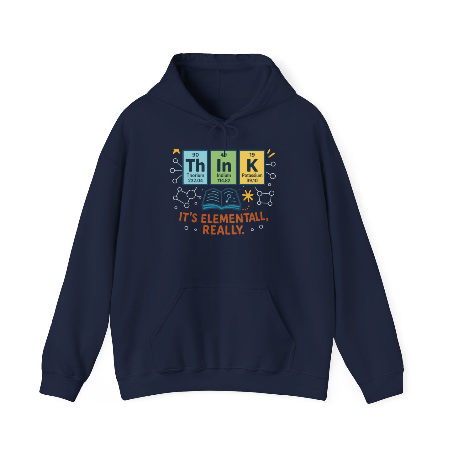 Science Hoodie for Men, Funny Nerd Hoodie, Element of Humor Sweatshirt, Science Lover Gift for Him, Chemistry Lover Gift