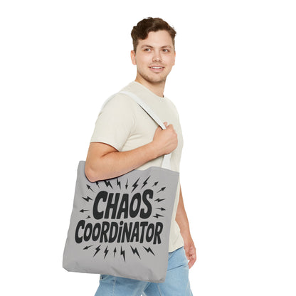 Chaos Coordinator Tote Bag, Fun Carryall for Busy Moms, Students, or Event Planners, Perfect Gift, Beach Weekender Bag,  Large Tote Bag