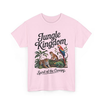 Mens Jungle Kingdom Tee - Nature Lover T-Shirt, Animal Graphic Tee, Eco-Friendly Gift, Summer Fashion, Adventure Outfit
