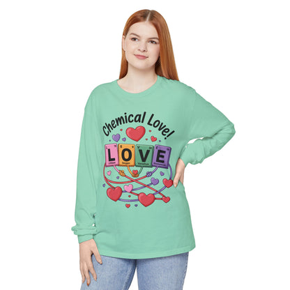 Chemical Love Long Sleeve T-Shirt Women's, Perfect Gift for Science Lovers, Valentine's Day, Chemistry Enthusiasts, Casual Wear, Cute [...]
