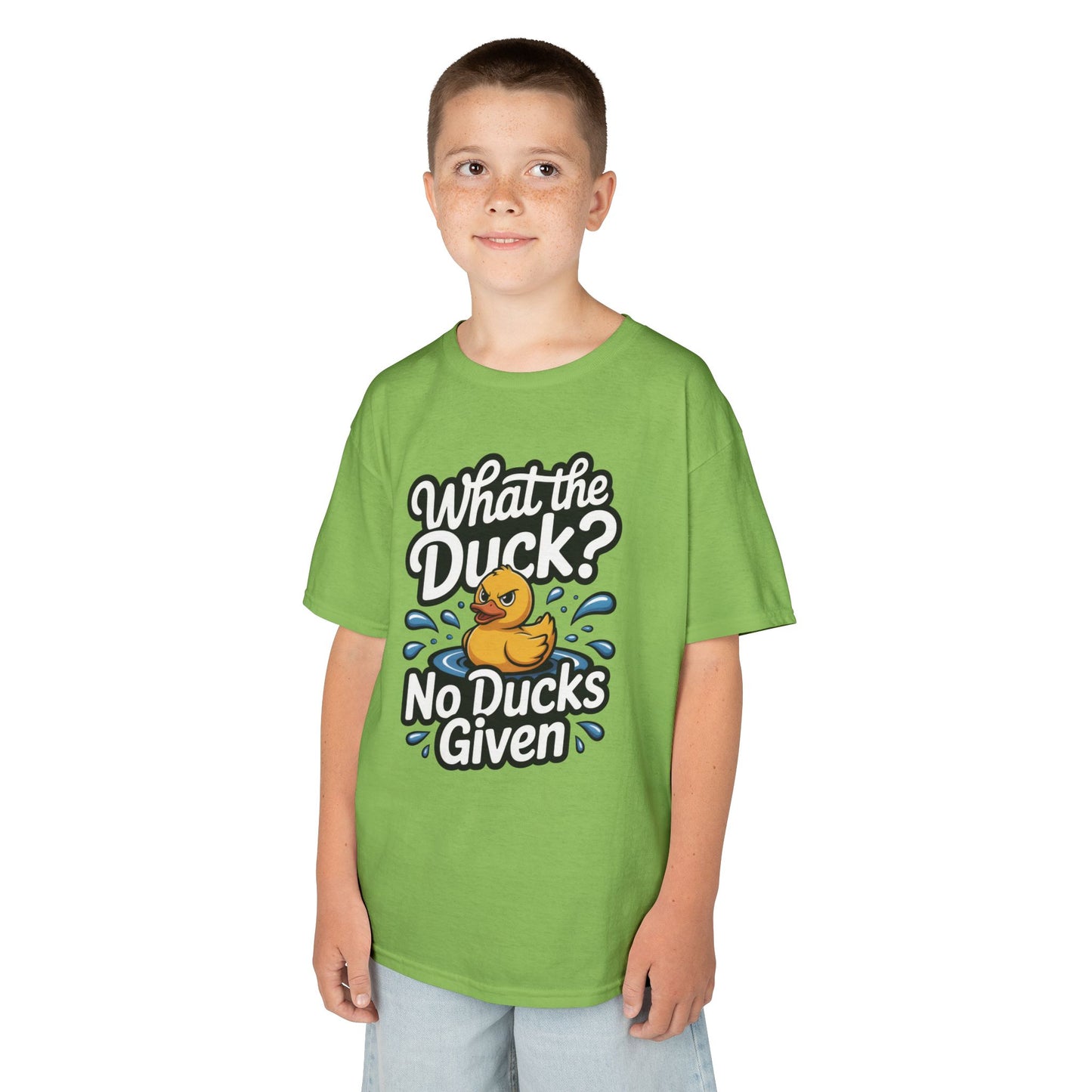 Funny Teen Duck Shirt, Kids Humor Tee, What The Duck Meme Tee, No Ducks Given Youth Tee, Sarcastic Rubber Duck Shirt, Cool Gift For Teens