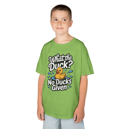 Funny Teen Duck Shirt, Kids Humor Tee, What The Duck Meme Tee, No Ducks Given Youth Tee, Sarcastic Rubber Duck Shirt, Cool Gift For Teens