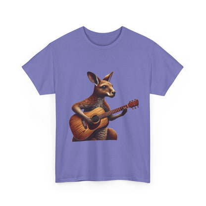 Funny Kangaroo Playing Guitar T-Shirt, Cute Animal Music Lover Shirt,  Aussie Wildlife Gift Idea, Music Lovers, Animal Tee, Fun Gift