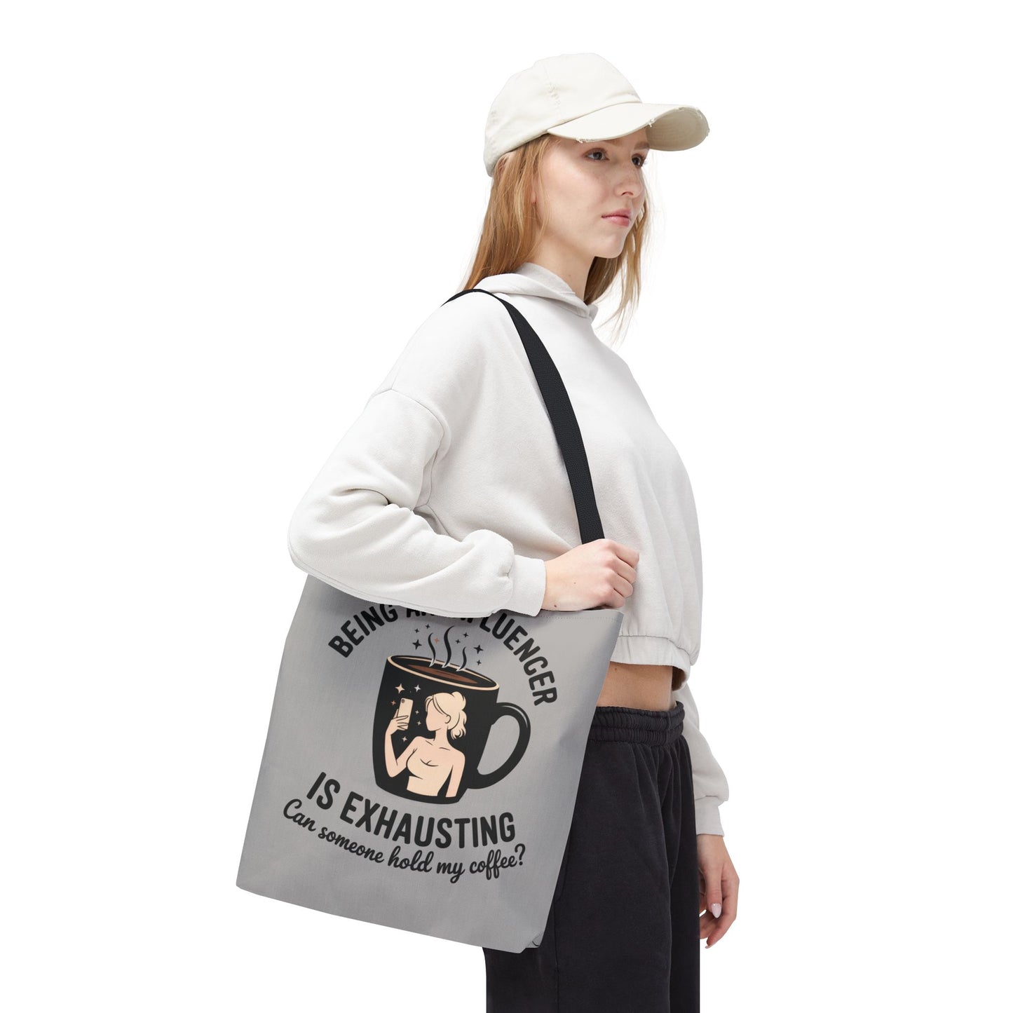 Influencer Tote Bag - Perfect for Coffee Lovers, Unique Gift for Birthdays, Weekend Outings, Stylish & Functional Accessory, Perfect [...]