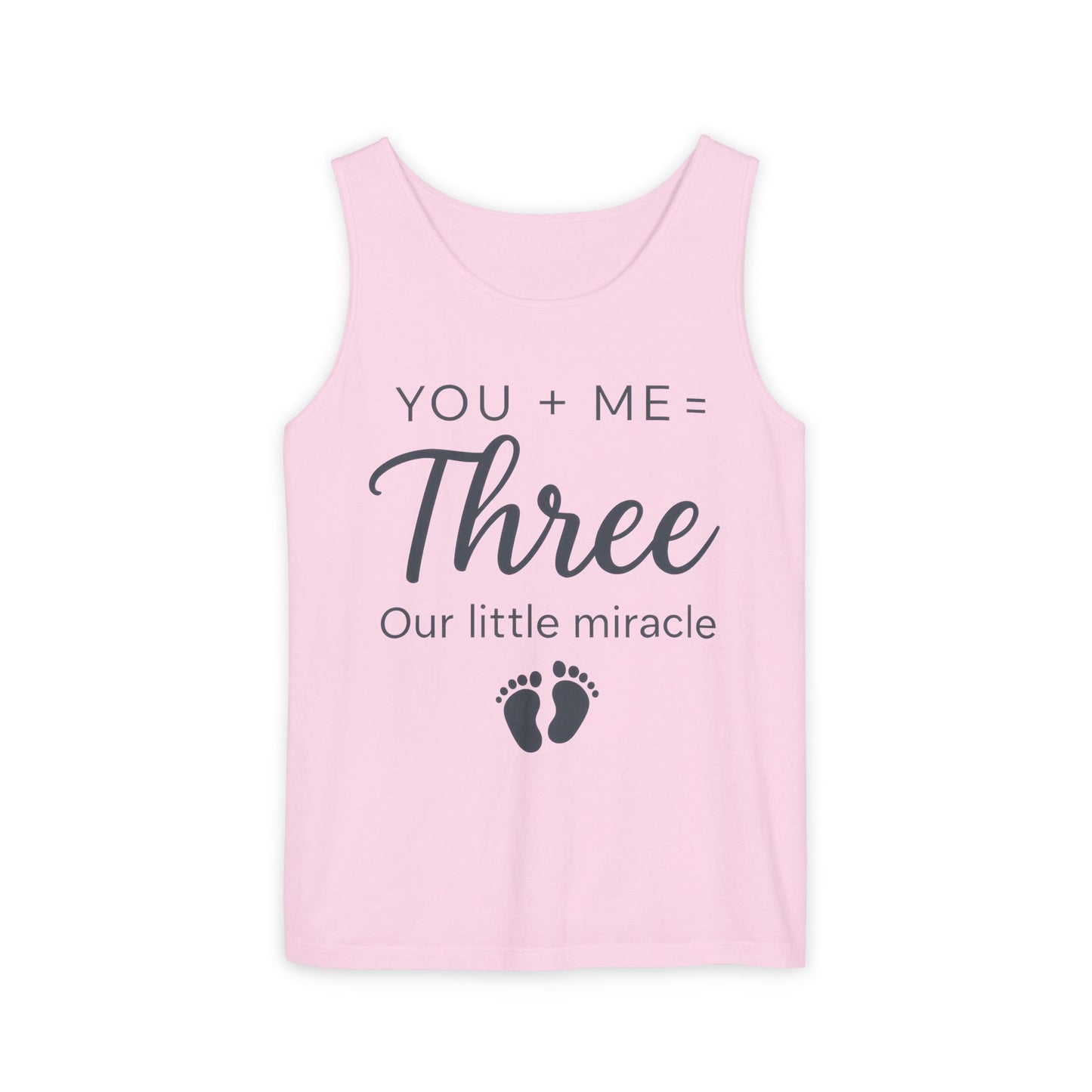 Maternity Tank Top, Cute Pregnancy Announcement Tank, Our Little Miracle Expecting Mom Gift, Baby Reveal Tee, Baby Showers Gift