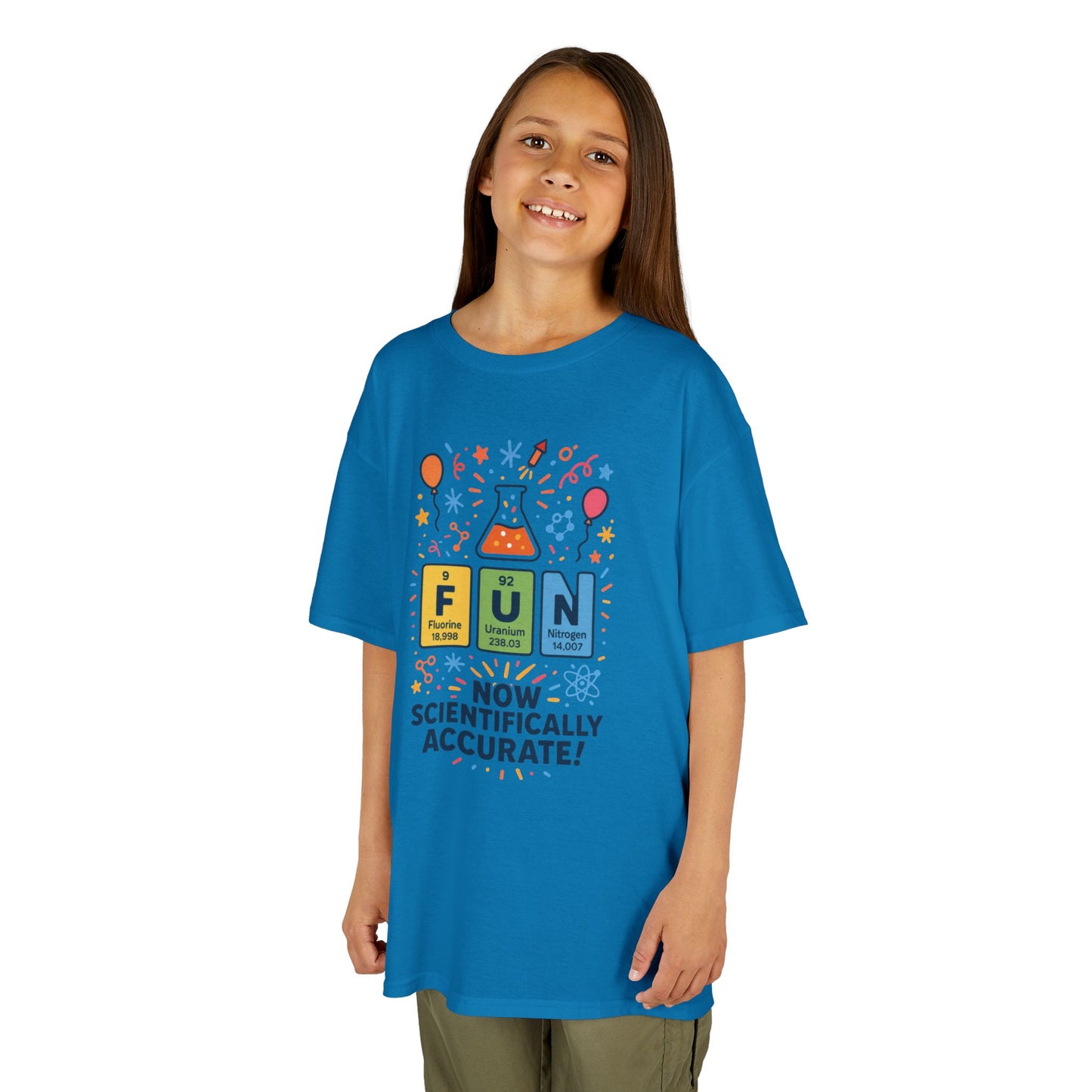 Fun Science Unisex Heavy Cotton Tee, Perfect for STEM Lovers, Gift for Science Teachers, Educational Shirt, Periodic Table Tee,Nerdy Shirt