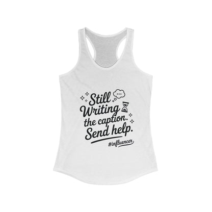 Funny Influencer Womens Tank, Social Media Tee, Workout Shirt, Gym Top, Gift Social Media Lovers, Gift for Content Creators Influencers