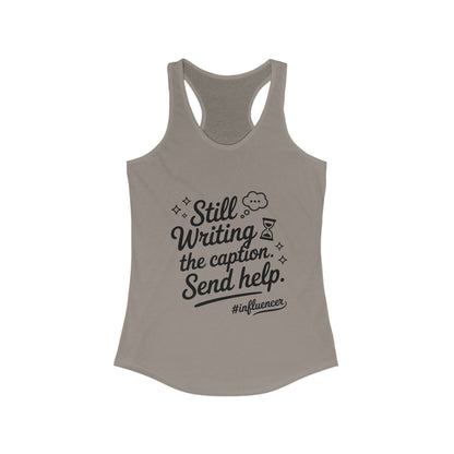 Funny Influencer Womens Tank, Social Media Tee, Workout Shirt, Gym Top, Gift Social Media Lovers, Gift for Content Creators Influencers
