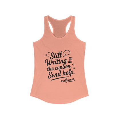 Funny Influencer Womens Tank, Social Media Tee, Workout Shirt, Gym Top, Gift Social Media Lovers, Gift for Content Creators Influencers