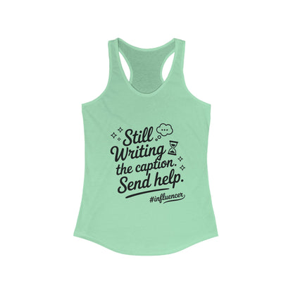 Funny Influencer Womens Tank, Social Media Tee, Workout Shirt, Gym Top, Gift Social Media Lovers, Gift for Content Creators Influencers