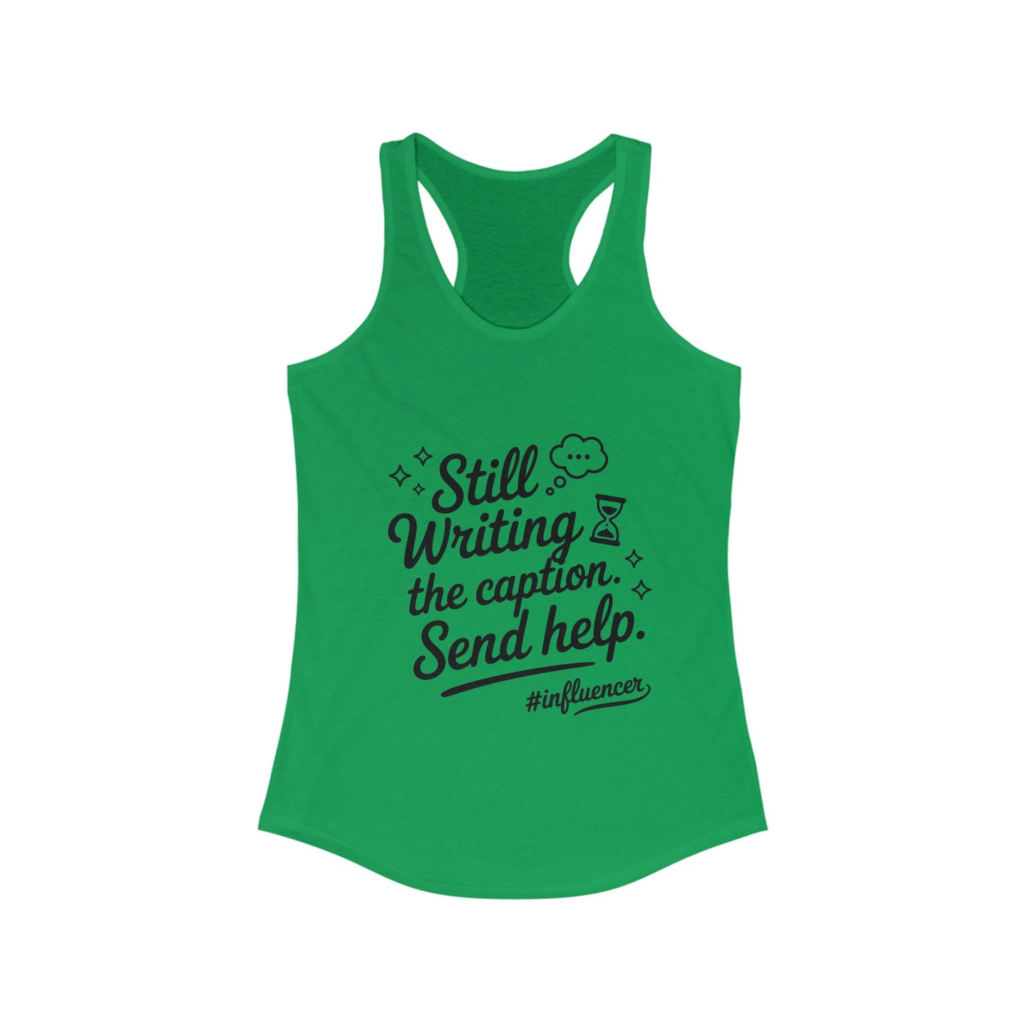 Funny Influencer Womens Tank, Social Media Tee, Workout Shirt, Gym Top, Gift Social Media Lovers, Gift for Content Creators Influencers