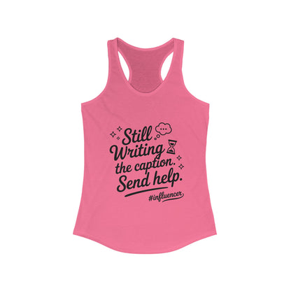 Funny Influencer Womens Tank, Social Media Tee, Workout Shirt, Gym Top, Gift Social Media Lovers, Gift for Content Creators Influencers