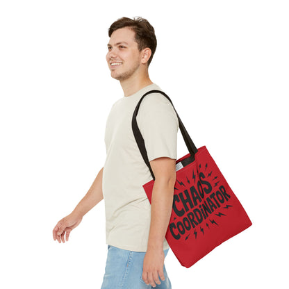 Chaos Coordinator Tote Bag, Fun Carryall for Busy Moms, Students, or Event Planners, Perfect Gift, Beach Weekender Bag,  Large Tote Bag