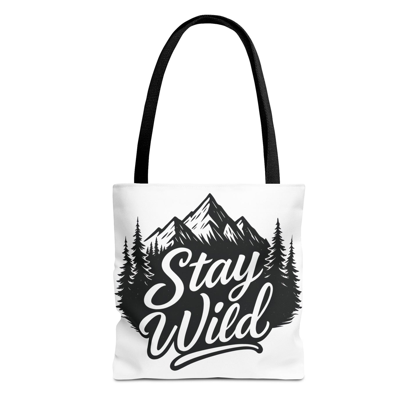 Stay Wild Tote Bag | Eco-friendly Shopping Bag, Adventure Tote, Outdoor Enthusiast Gift, Stylish Carryall, Perfect for Summer Adventures