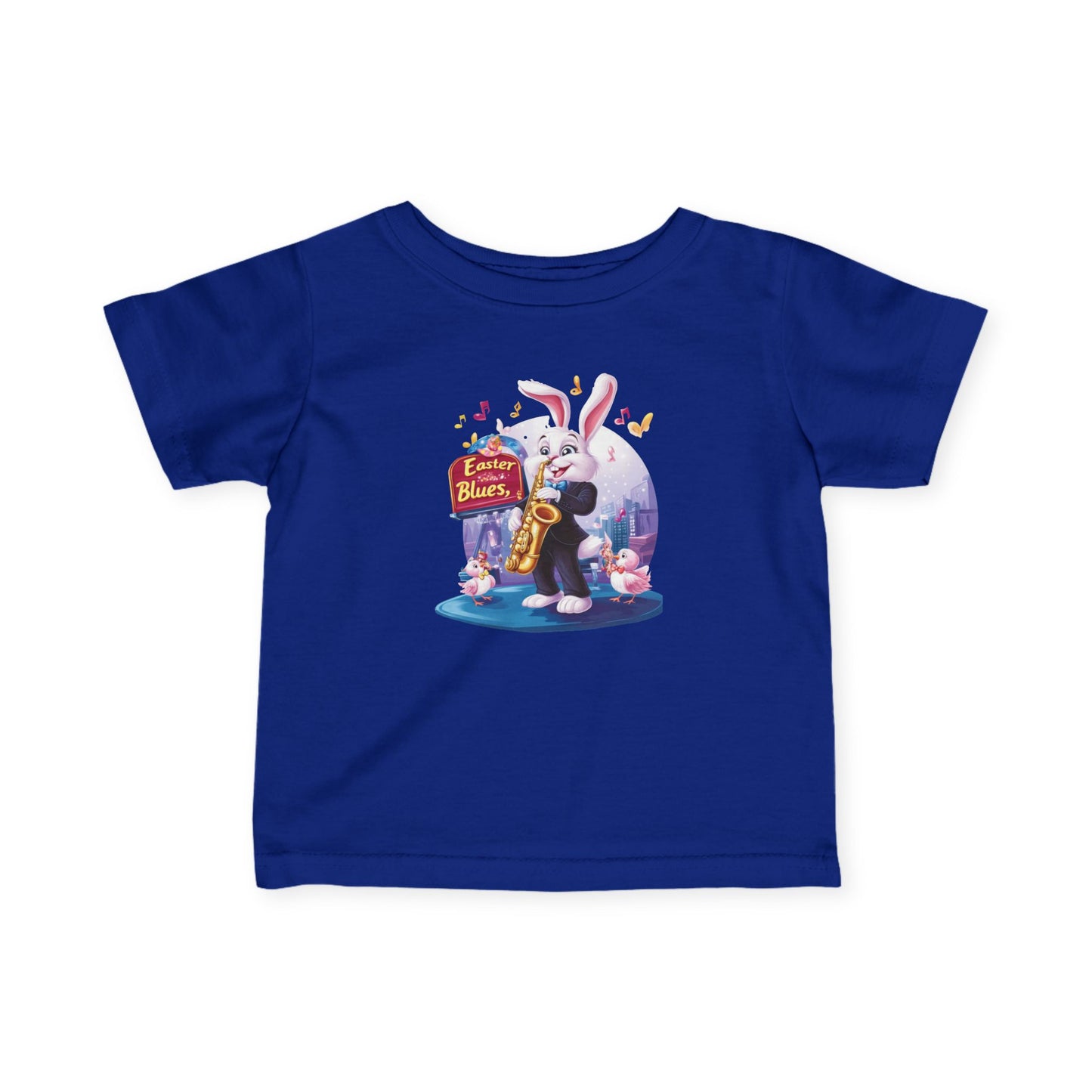 Easter Bunny Fun Infant Tee, Cute Baby Easter Shirt, Toddler Playtime Shirt, Spring Celebration Outfit, Gift for New Parents