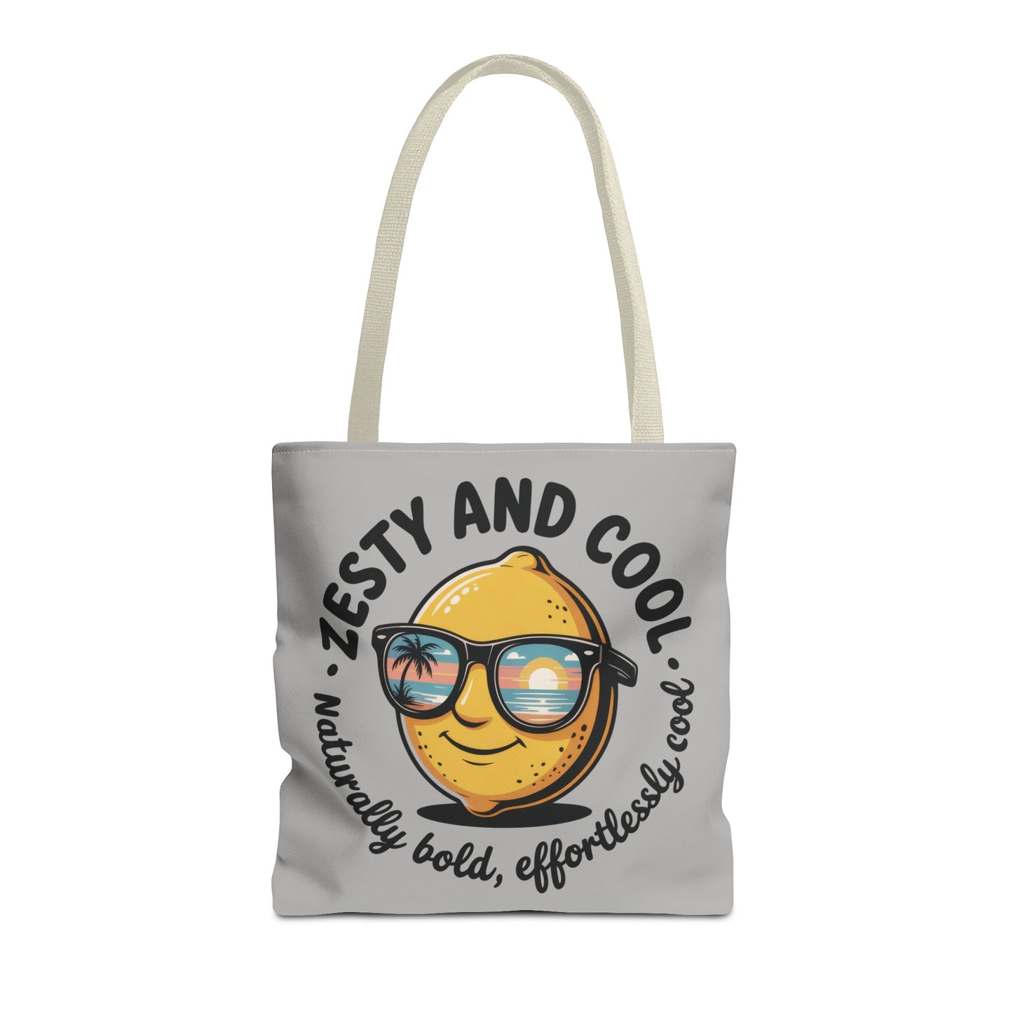Zesty Lemon Tote Bag - Fun & Bold Carry-All for Everyday Use, Summer, Beach Days, Gifts, Eco-Friendly Shopping, Large Tote Bag