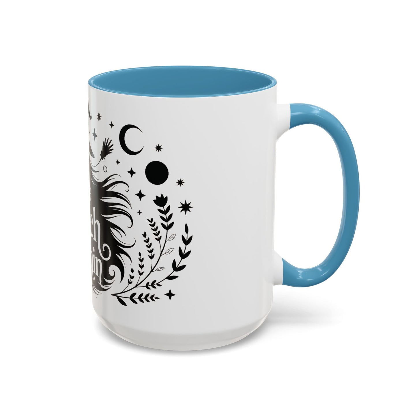 The Witch Within Mug, Minimalist Witchy Coffee Cup, Celestial Feminine Power Gift, Spiritual Boho Halloween Drinkware, Coffee Mug (11, 15oz)