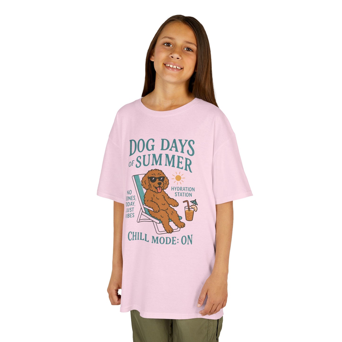 Summer Chill Kids Tee | Fun Playful T-Shirt for Boys & Girls, Perfect for Summer Days, Beach Outings, Gifts, Casual Wear