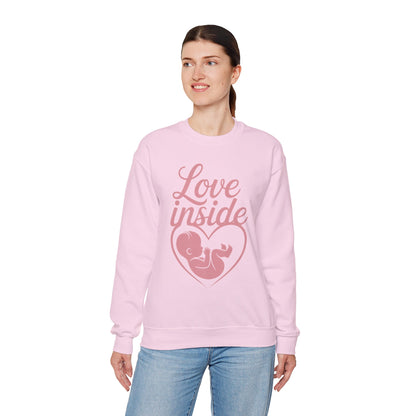 Maternity  Sweatshirt, Pregnancy Announcement Tee, Baby Inside Mom To Be Gift, Expecting Mother Gift, Pregnancy Reveal Top, Baby Shower Top