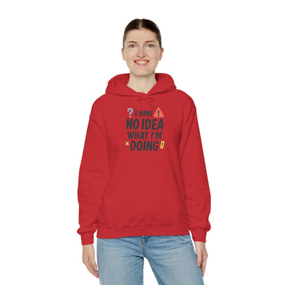 Funny Womens Hoodie, I Have No Idea What Im Doing, Chaotic Mood Sarcastic Sweatshirt for Her, Humor Hoodie, Cute Chaos Hoodie for Her