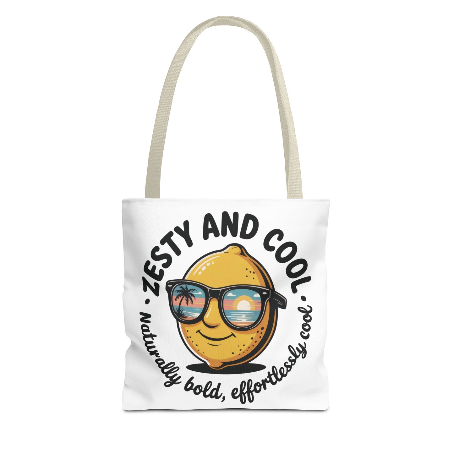 Zesty Lemon Tote Bag - Fun & Bold Carry-All for Everyday Use, Summer, Beach Days, Gifts, Eco-Friendly Shopping, Large Tote Bag