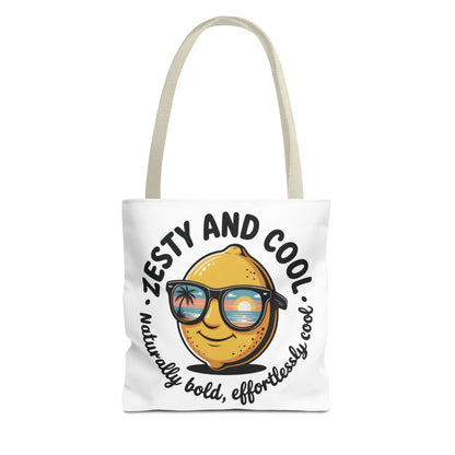 Zesty Lemon Tote Bag - Fun & Bold Carry-All for Everyday Use, Summer, Beach Days, Gifts, Eco-Friendly Shopping, Large Tote Bag