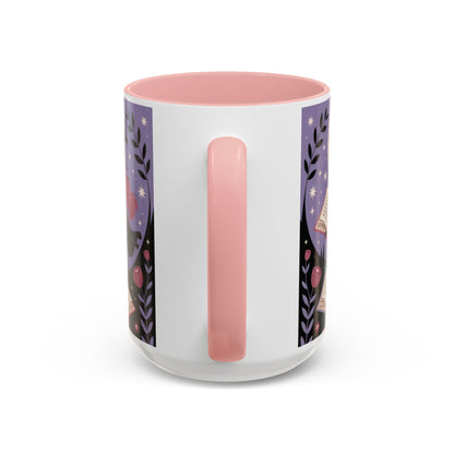 Under the Moonlight I Bloom Mug, Witchy Moon Magic Coffee Cup, Feminine Mystic Gift for Spiritual, Self Growth Lovers, Coffee Mug (11, 15oz)