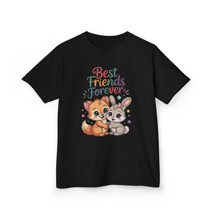 Kids Animal Friends Tee - Best Friends Forever Shirt, Gift for Kids, Toddler T-Shirt, Cute Animal Design, Birthday Gift, Summer Wear