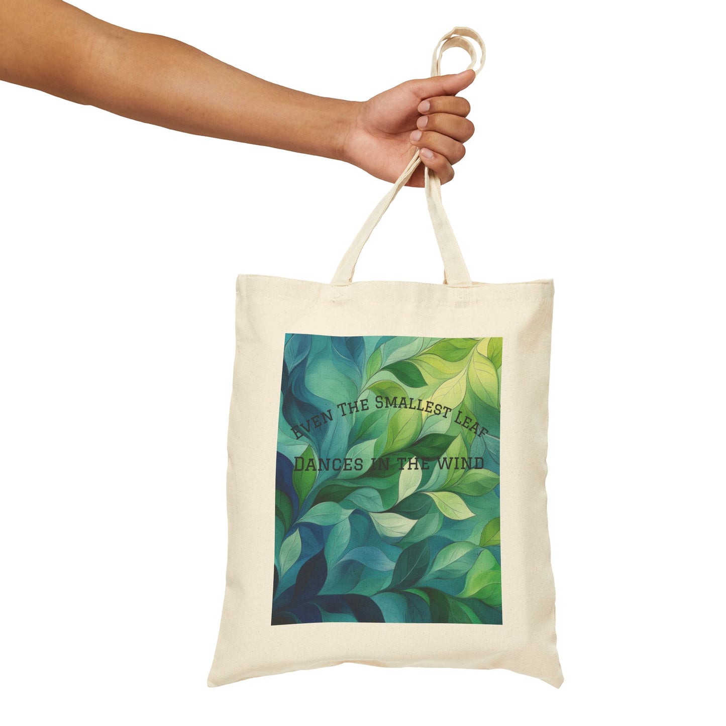 Nature-Inspired Canvas Tote Bag with Inspirational Quote, Eco-Friendly Shopping Bag, Greenery Art Tote, Gift for Nature Lovers, [...]