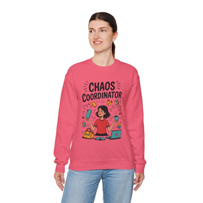 Chaos Coordinator Sweatshirt, Funny Mom Life Sweatshirt ,Gift for Busy Moms, Multitasking Mom Gift, Mom Life Sweatshirt, Mother's Day Gift