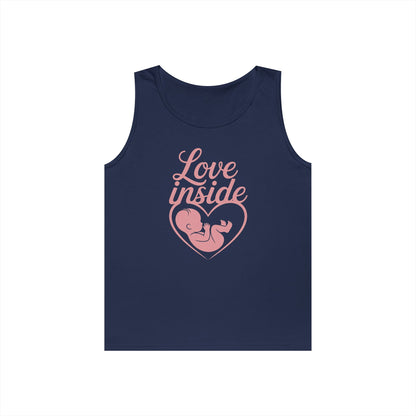 Maternity Tank Top, Pregnancy Announcement Tee, Baby Inside Mom To Be Gift, Expecting Mother Tee, Pregnancy Reveal Top, Baby Shower Top
