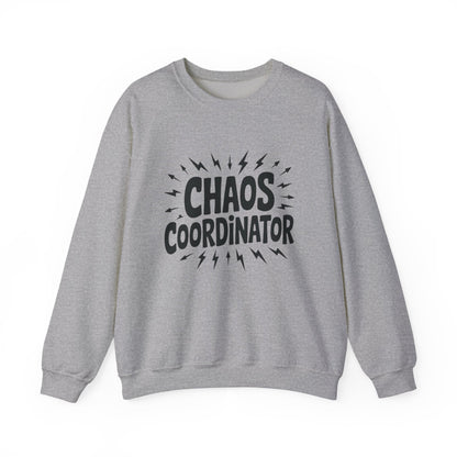 Chaos Coordinator Sweatshirt, Funny Gift for Moms, Mother's Day Gift, TeacherSweatshirt, Casual Graphic Tee, Women's Gift Idea