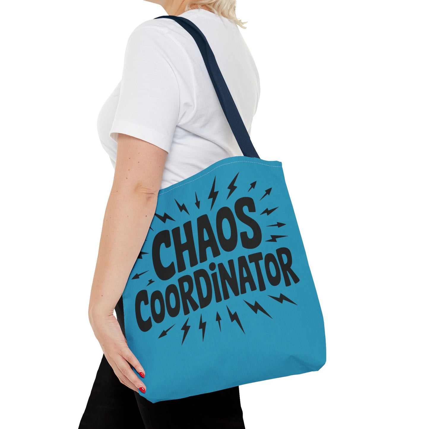 Chaos Coordinator Tote Bag, Fun Carryall for Busy Moms, Students, or Event Planners, Perfect Gift, Beach Weekender Bag,  Large Tote Bag