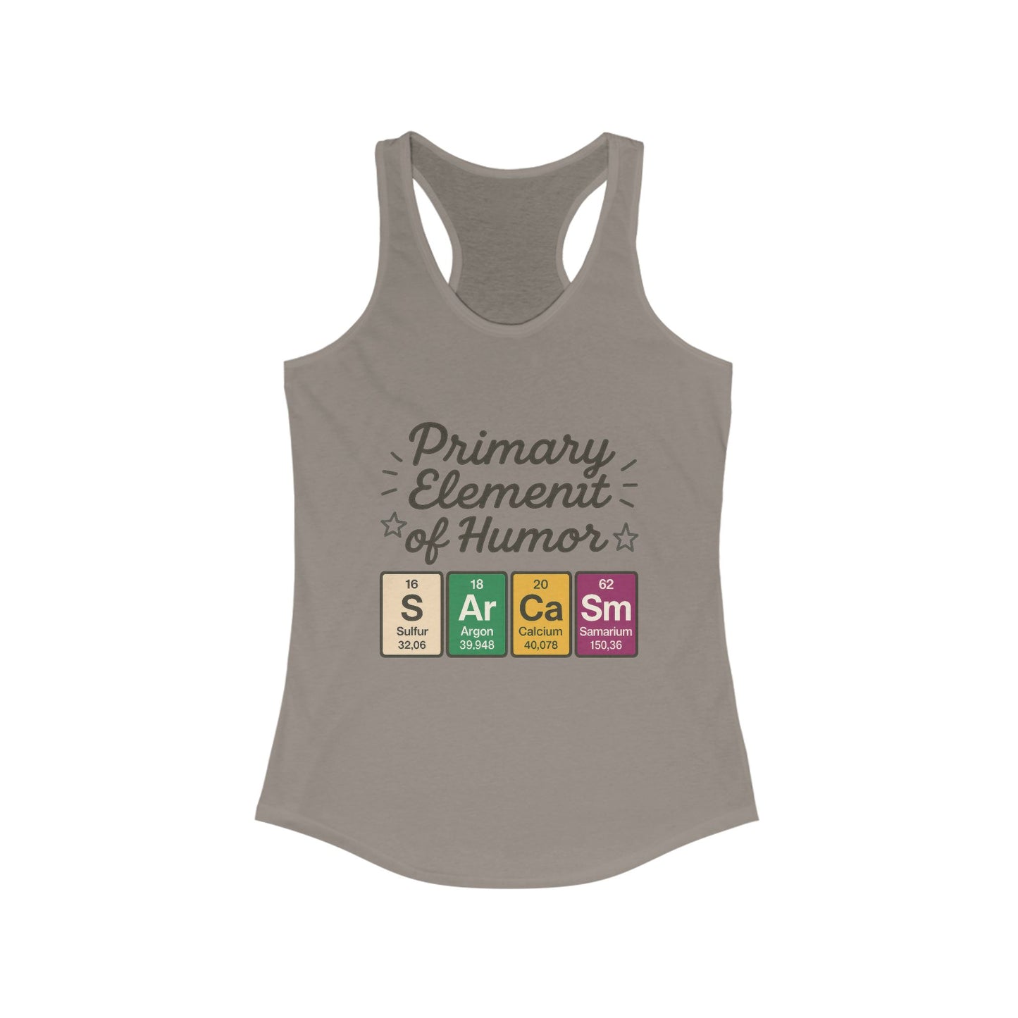 Women's Humorous Science Tank, Funny Gym Top, Workout Tank, Science Lovers Gift, Summer Wear, Funny Chemistry Shirt, Science Teacher Gift