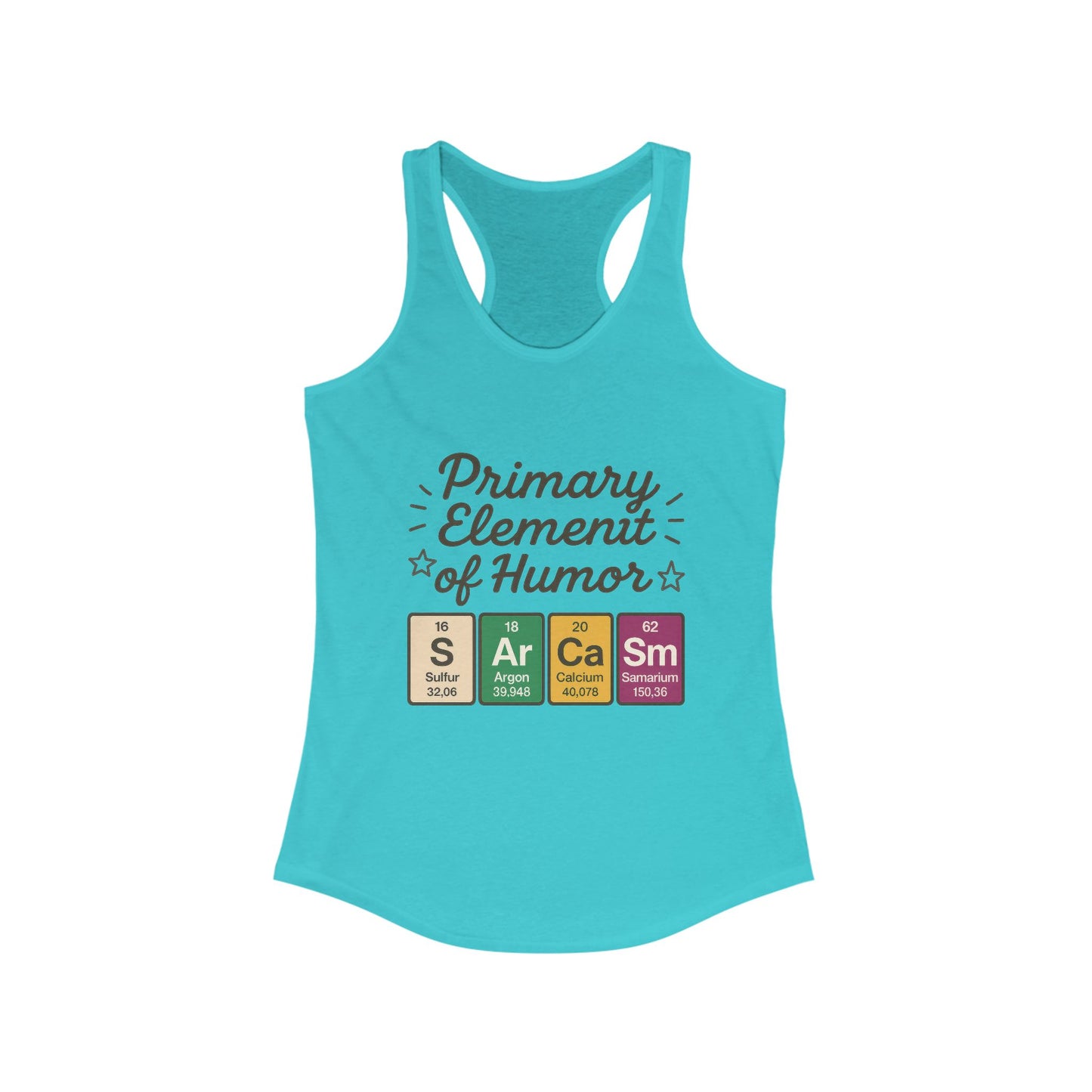 Women's Humorous Science Tank, Funny Gym Top, Workout Tank, Science Lovers Gift, Summer Wear, Funny Chemistry Shirt, Science Teacher Gift