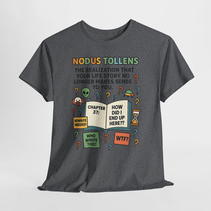 Nodus Tollens Women's Tee, Latin Words, Moods & Modes, Self-Awareness, Personal Development, Funny Existential Graphic Tee, Book Lover Gift