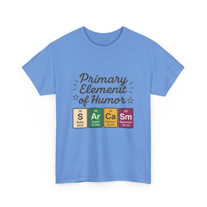 Funny Womens Sarcasm T-Shirt, Element of Humor Tee, Science Nerd Shirt, Chemistry Humor Tee, Gift for Science Lovers, Science Party Apparel
