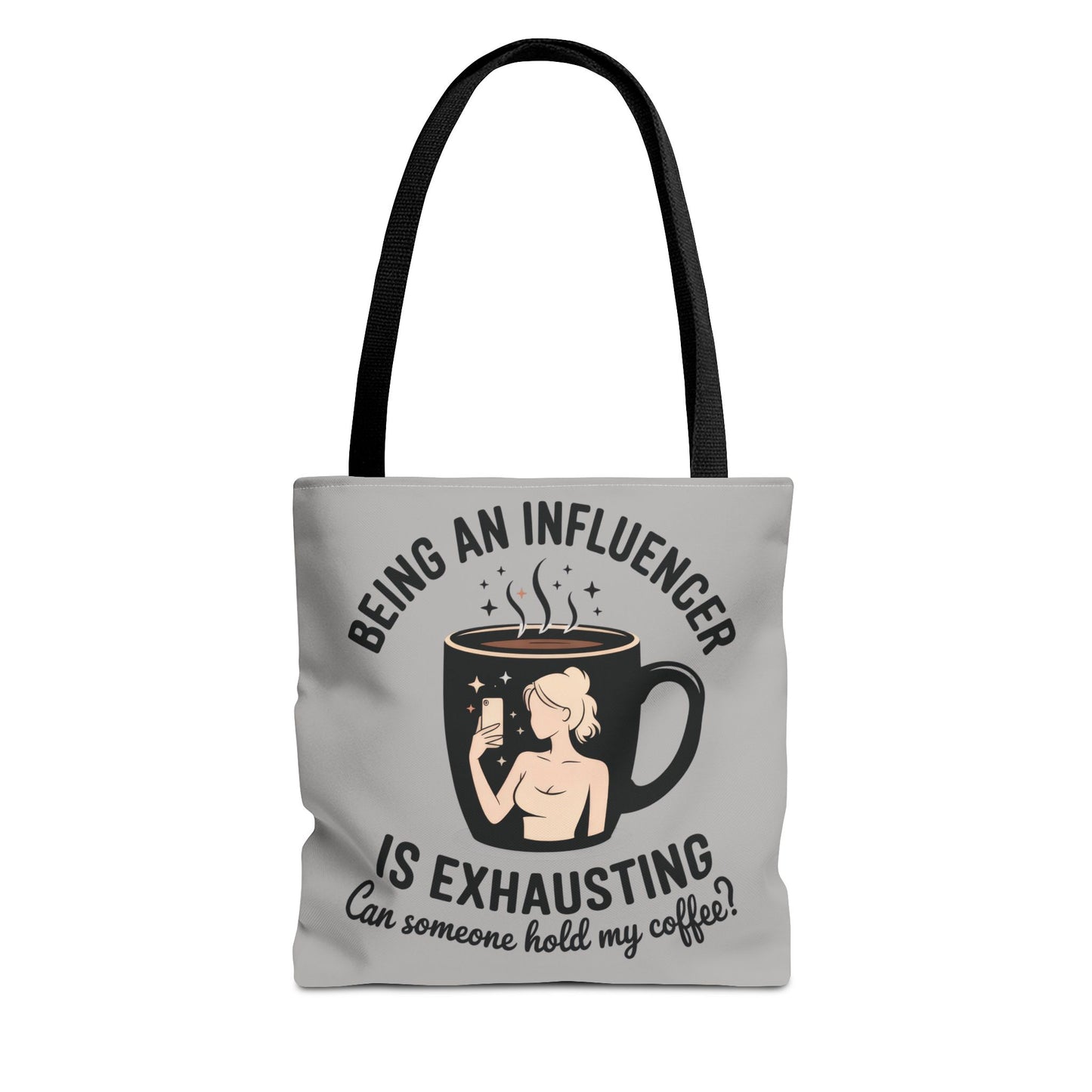 Influencer Tote Bag - Perfect for Coffee Lovers, Unique Gift for Birthdays, Weekend Outings, Stylish & Functional Accessory, Perfect [...]