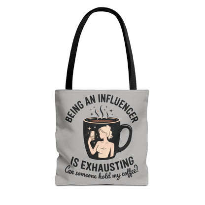 Influencer Tote Bag - Perfect for Coffee Lovers, Unique Gift for Birthdays, Weekend Outings, Stylish & Functional Accessory, Perfect [...]