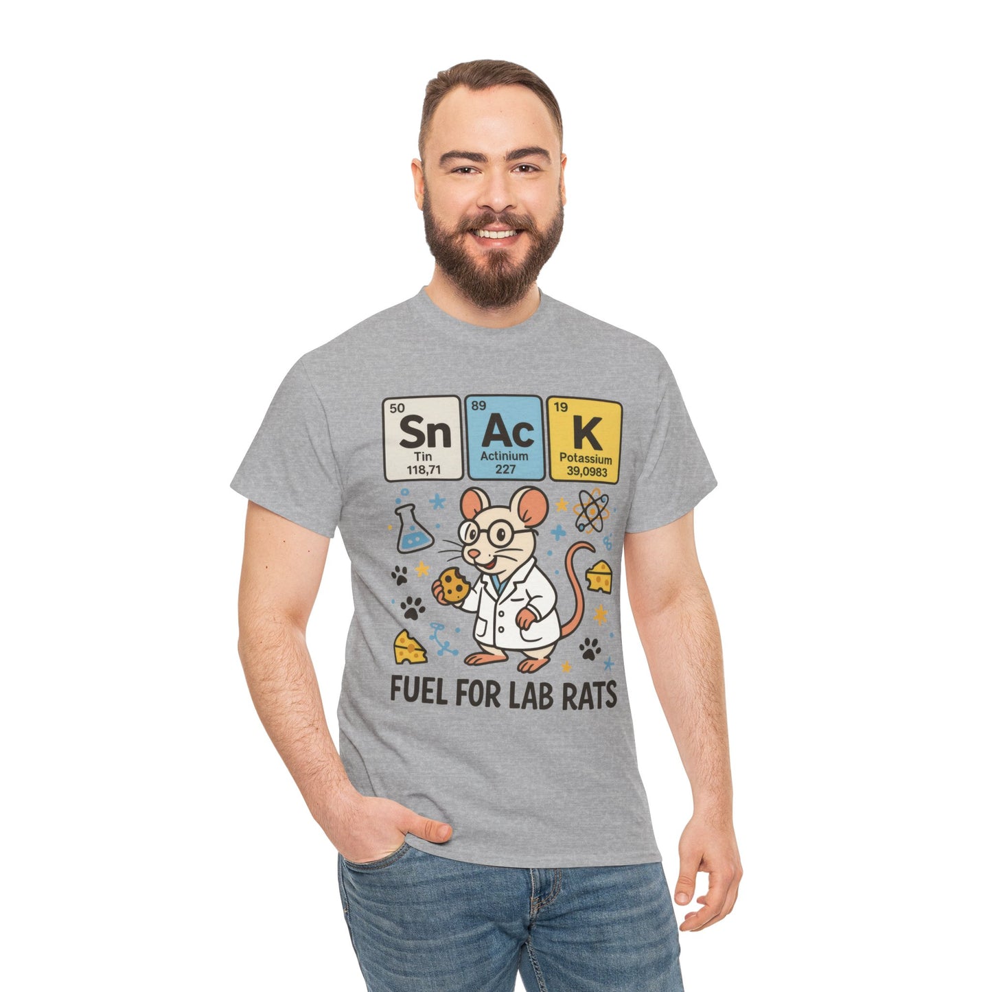 Funny Mens Science T-Shirt, Periodic Table Tee, Chemistry Humor Gift for Him, Gift for Lab Workers, Gifts for STEM Lovers, Quirky Science