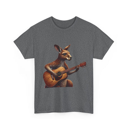 Funny Kangaroo Playing Guitar T-Shirt, Cute Animal Music Lover Shirt,  Aussie Wildlife Gift Idea, Music Lovers, Animal Tee, Fun Gift